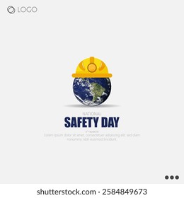 National Safety Day promotes awareness about safety measures, accident prevention, and health in workplaces and daily life