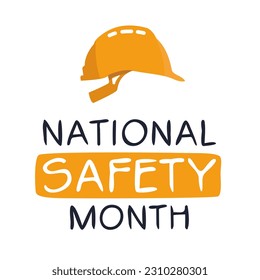 National Safety Month, held on June.