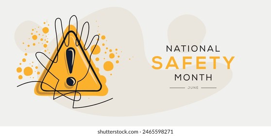 National Safety Month, held on June.