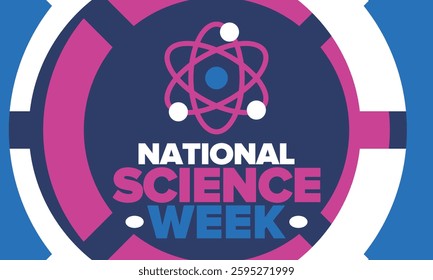 National Science Week. Celebrating science, technology, engineering and maths. DIY. Medical and healthcare. Vector illustration