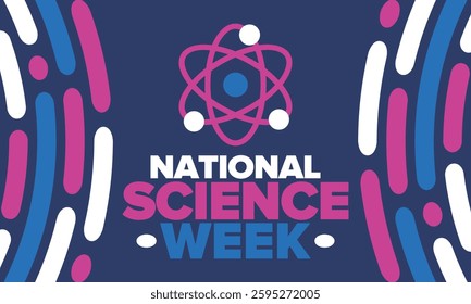 National Science Week. Celebrating science, technology, engineering and maths. DIY. Medical and healthcare. Vector illustration