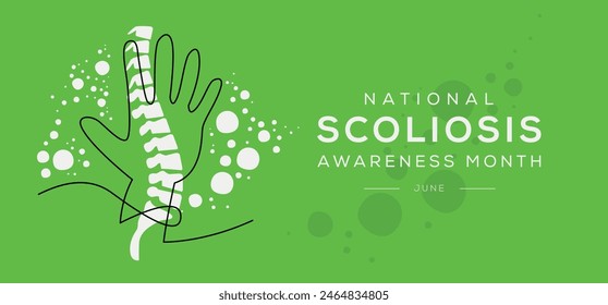 National Scoliosis awareness month, held on May.