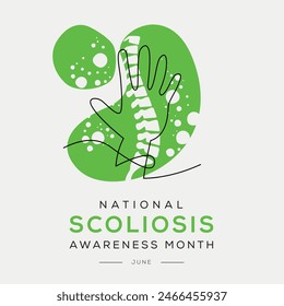 National Scoliosis awareness month, held on May.