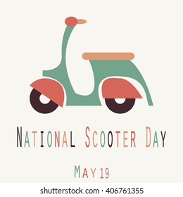 National Scooter Day - Funny Unofficial Holiday Collection May