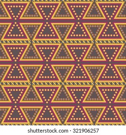 national seamless patterns Colombia and Peru - vector illustration of Indian ornaments