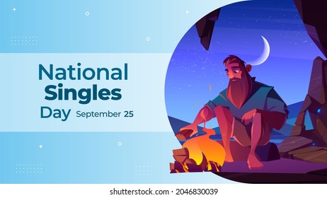 National single day on September 25 business brochure flyer banner design horizontal template vector, cover presentation abstract, modern publication poster and flag-banner. 