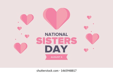 520 National sister day Stock Vectors, Images & Vector Art | Shutterstock