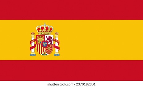 National Spain flag. Flag of Spain. Spain Flag. The Spain Flag Vector graphics