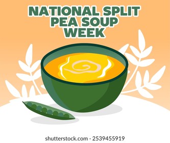 National split pea soup week with delicious soup