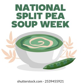 National split pea soup week with delicious soup