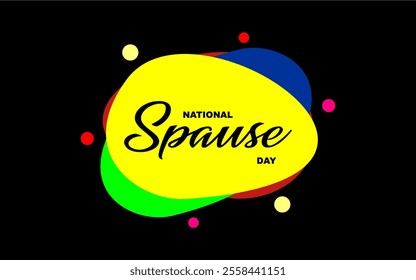 national spouse day holiday Concept