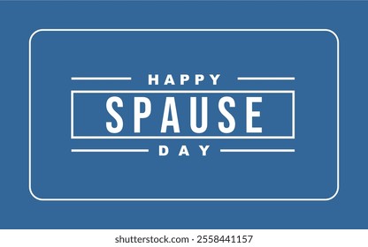 national spouse day holiday Concept