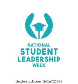 National Student Leadership Week. April. Eps 10.