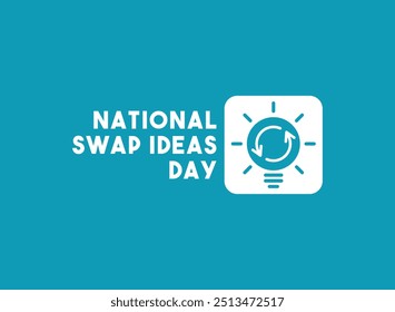 National Swap Ideas Day. Eps 10.