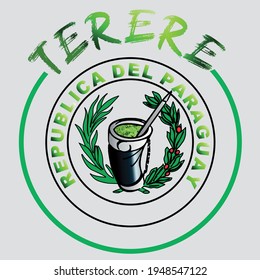 
National symbol of the tereré, Republic of Paraguay