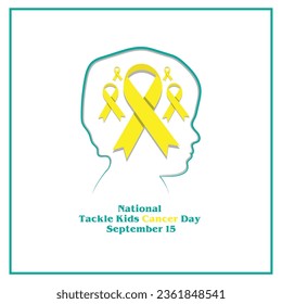 National Tackle Kids Cancer Day September 15