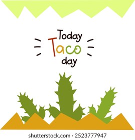 Dia Nacional do Taco. Modelo Png para menu café mexicano, bar, restaurante, festa. Engraçado personagem Taco rabiscar, comida tradicional mexicana, ilustração vetorial em fundo transparente.