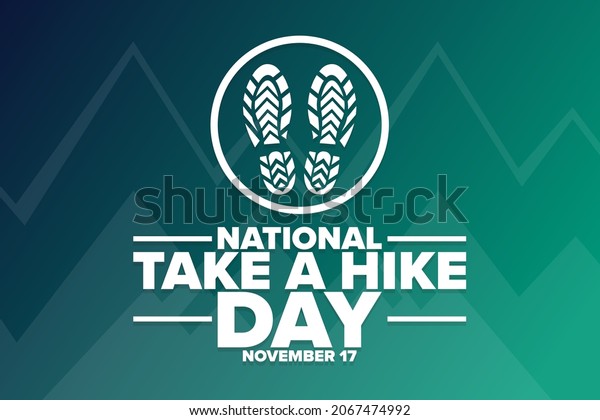 852 National Take A Hike Day Images, Stock Photos & Vectors | Shutterstock