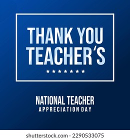 national teacher appreciation day banner