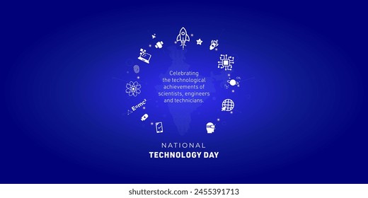 National Technology Day is celebrated in India on May 11th every year to honor the contributions of scientists, researchers, and engineers.