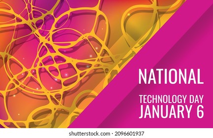National Technology Day   . Design suitable for greeting card poster and banner