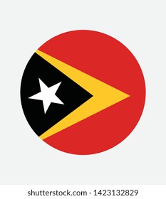 National Timor - Leste  flag official colors and proportion correctly. National 
Timor - Leste flag  Vector illustration. 
Timor - Leste flag vector icon, simple, flat design for web or mobile app.