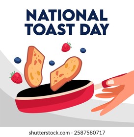 national toast day with delicious toast