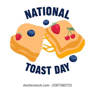 national toast day with delicious toast