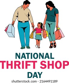 NATIONAL TRIFT SHOP DAY VECTOR DESIGN