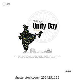 National Unity Day, celebrated on October 31st in India, honors the birth anniversary of Sardar Vallabhbhai Patel, a key figure in the country's independence and unification.