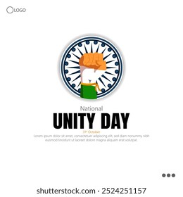 National Unity Day, celebrated on October 31st in India, honors the birth anniversary of Sardar Vallabhbhai Patel, a key figure in the country's independence and unification.