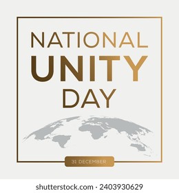 National Unity Day, held on 31 December.