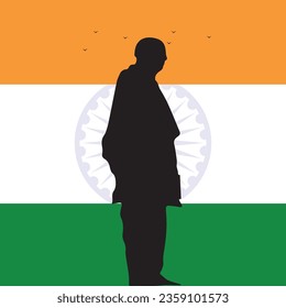 National Unity Day India vector illustration 