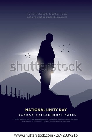 National unity day vector illustration design.