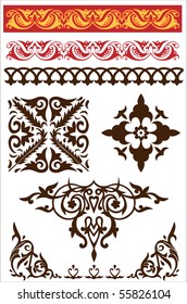 National Uygur patterns