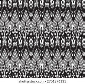 National Uzbek Adras Atlas ikat pattern design