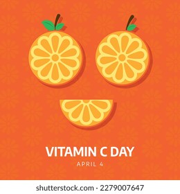National Vitamin C Day Vector Illustration
