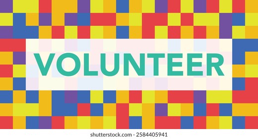 National Volunteer month is observed every year in April, to honoring all of the volunteers in our communities as well as encouraging volunteerism throughout the month. Vector illustration