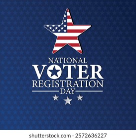  National Voter Registration Day banner for social media post