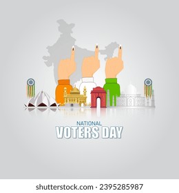 National Voters' Day is observed in India on January 25th. It commemorates the foundation day of the Election Commission of India, established in 1950.