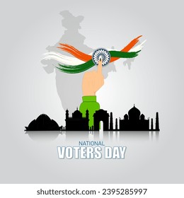 El Día Nacional de los Votantes se celebra en India el 25 de enero. Conmemora el día de fundación de la Comisión Electoral de la India, establecida en 1950.