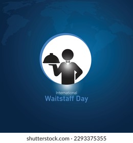 National Waitstaff Day. May 21. Waitstaff Day Poster, banner design vector. waitstaff vector icon svg