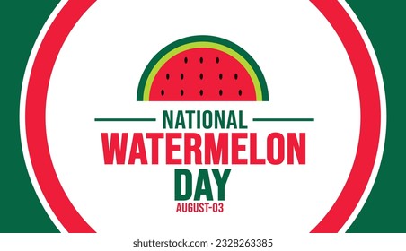 national watermelon day
background template. Holiday concept. background, banner, placard, card, and poster design template with text inscription and standard color. vector illustration.