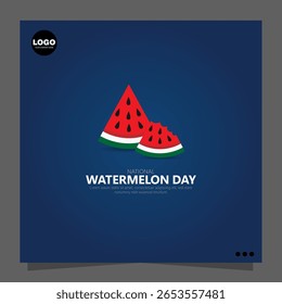 O Dia Nacional da Melancia, comemorado em 3 de agosto, homenageia a refrescante fruta de verão.