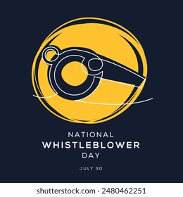 National Whistleblower Day, held on 30 July.