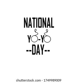 National Yo-Yo Day, june 26