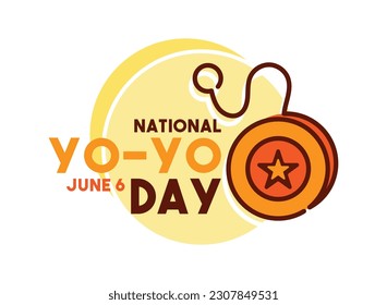 National Yo-Yo Day. June 6. Eps 10.