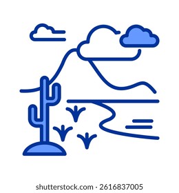 Nationalpark Icon Element For Design