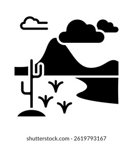 Nationalpark Icon Element For Design