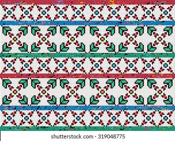 Native abstract background. Ethnic background with trendy national elements. Vector background can be used for web design, textures and fashion textile fabric, cases, printed products.
